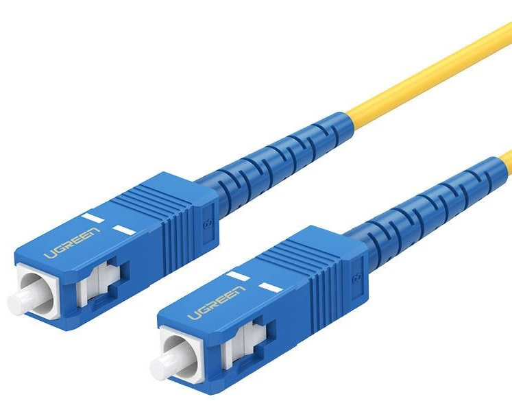 Kabel światłowodowy SC/UPC UGREEN NW131, patchcord, simplex, 3m (żółty) (70664) Kabel światłowodowy SC/UPC UGREEN NW131, patchcord, simplex, 3m (żółty) (70664)