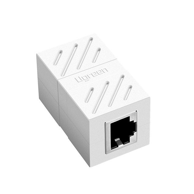 Złączka, przedłużka sieciowa RJ45 UGREEN NW114 Ethernet, 8P/8C, Cat.7, UTP (biała) (20311) Złączka, przedłużka sieciowa RJ45 UGREEN NW114 Ethernet, 8P/8C, Cat.7, UTP (biała) (20311)