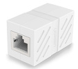 Złączka, przedłużka sieciowa RJ45 UGREEN NW114 Ethernet, 8P/8C, Cat.7, UTP (biała) (20311)
