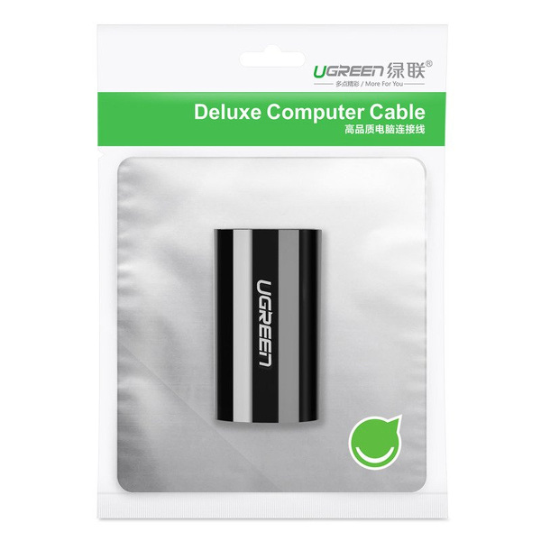 Zdjęcie produktu: Złączka, przedłużka sieciowa RJ45 UGREEN NW116 Ethernet - czarny (30837) Zdjęcie produktu: Złączka, przedłużka sieciowa RJ45 UGREEN NW116 Ethernet - czarny (30837)