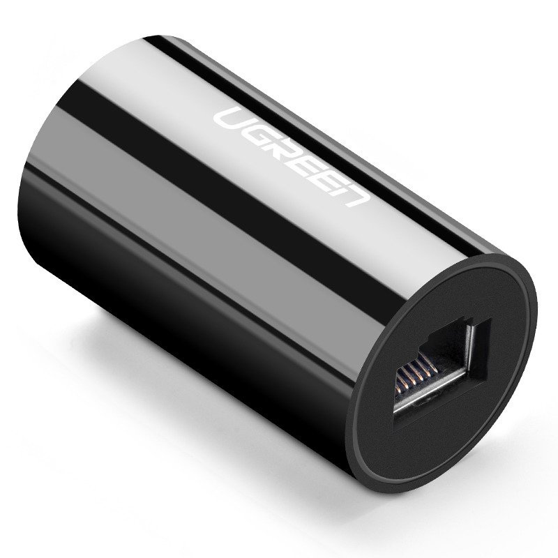 Złączka, przedłużka sieciowa RJ45 UGREEN NW116 Ethernet - czarny (30837) Złączka, przedłużka sieciowa RJ45 UGREEN NW116 Ethernet - czarny (30837)