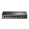 Miniatura zdjęcia: TP-Link TL-SF1009P Switch 9x10/100Mbps (8xPoE+)