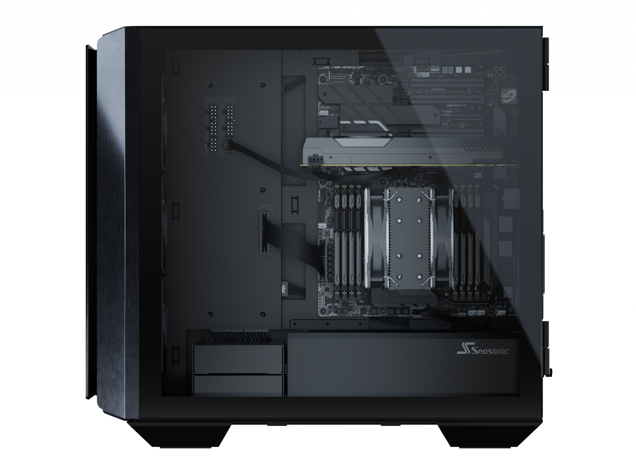 Obudowa do komputera Seasonic Syncro Q704 z zasilaczem DGC-750 Gold 750W