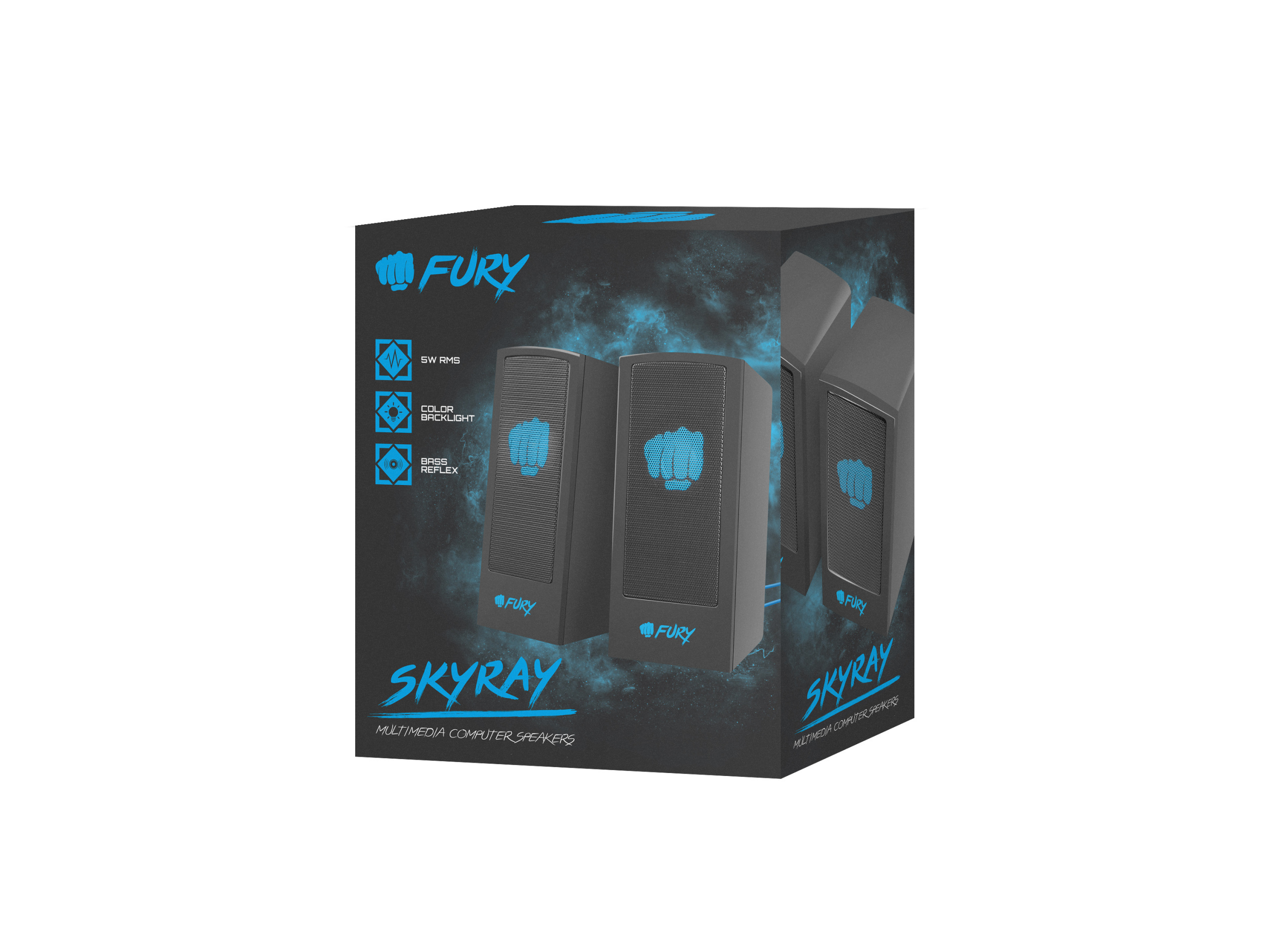 Głośniki Fury Skyray 5W USB