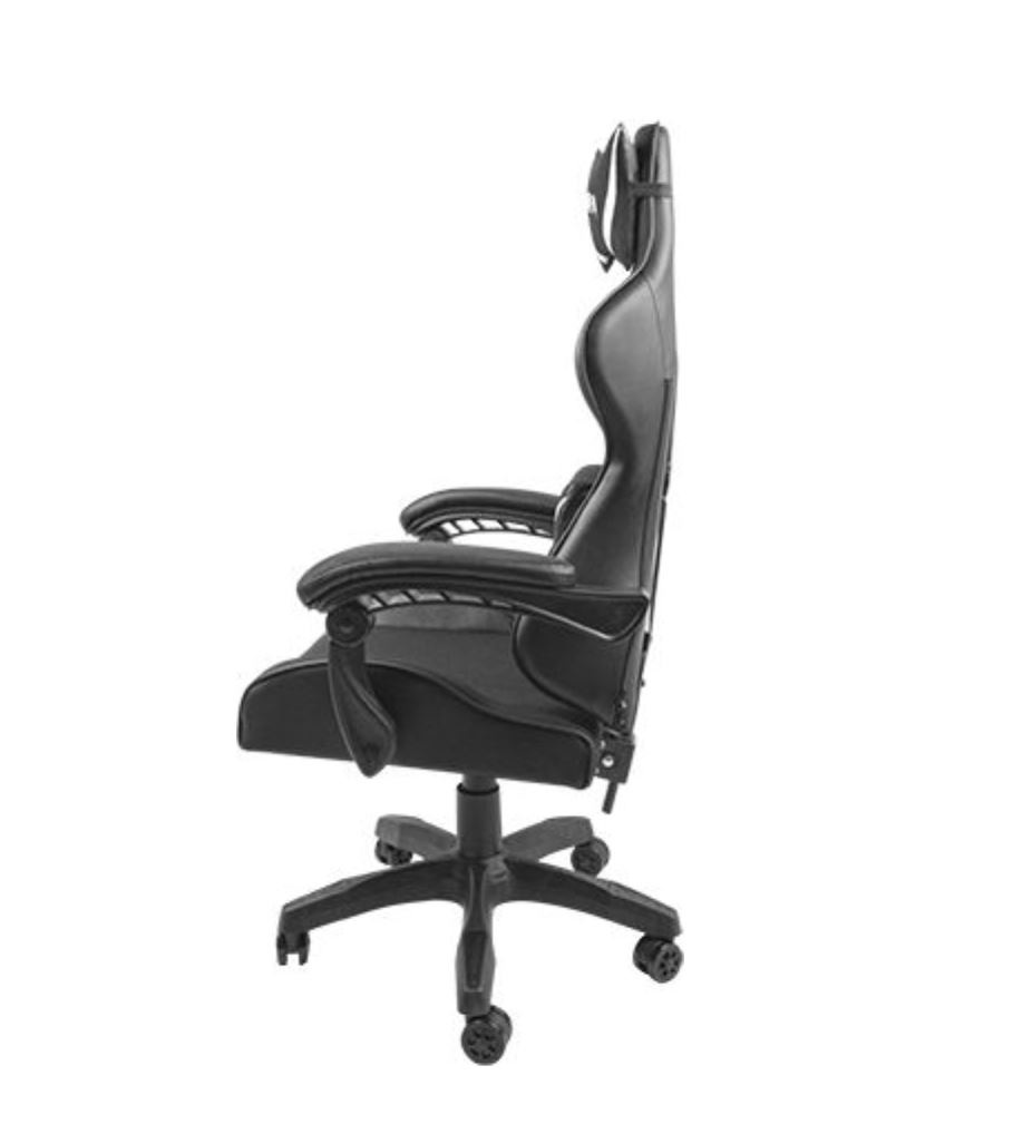 Fotel gamingowy Fury Avenger L Czarno-biały