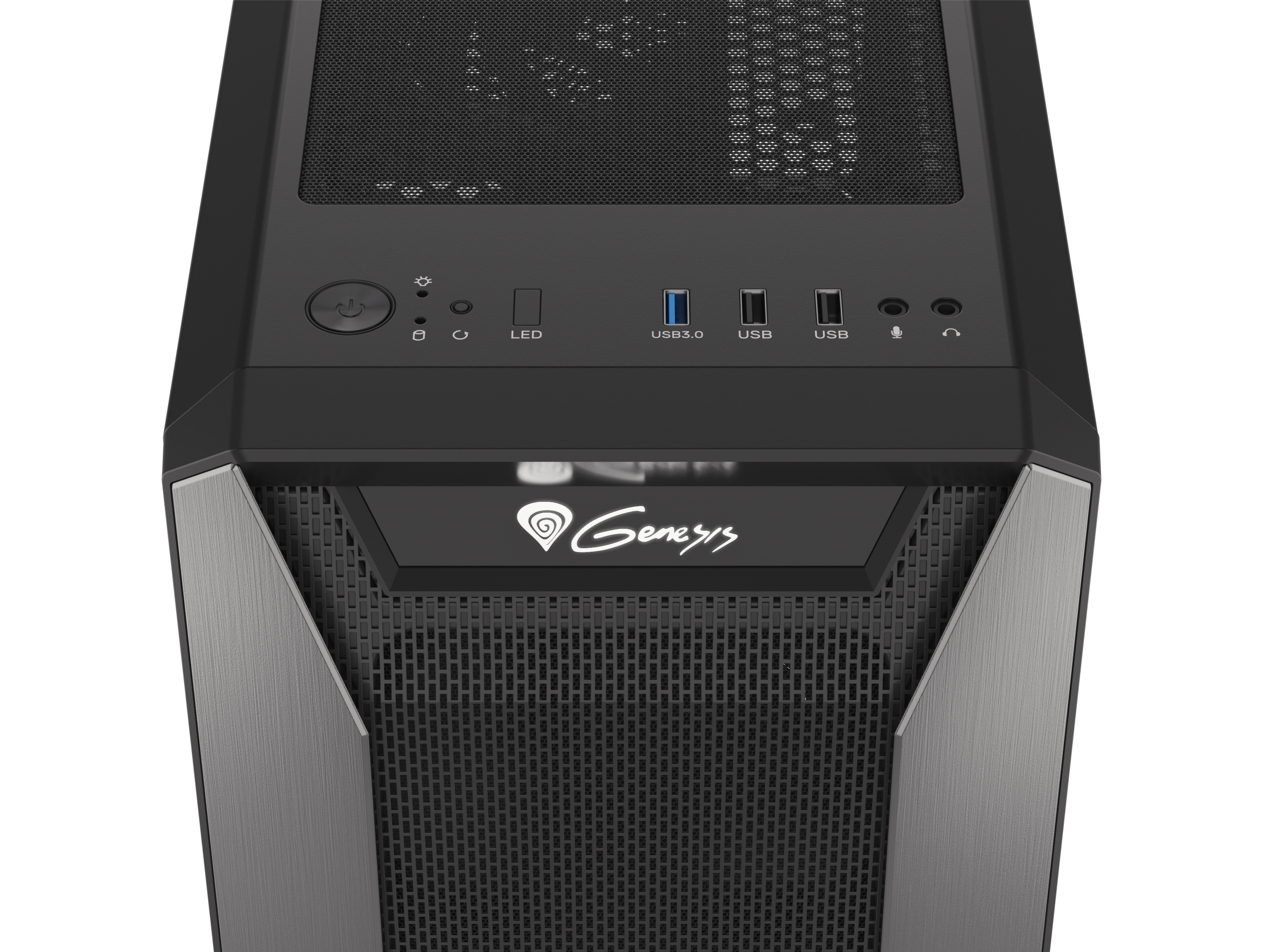 Obudowa do komputera Genesis IRID 515 Mesh Glass Obudowa do komputera Genesis IRID 515 Mesh Glass