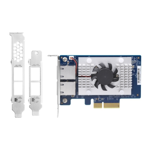 Qnap QXG-10G2T-107T 2 x 10Gbase-T 10GbE karta rozsze Qnap QXG-10G2T-107T 2 x 10Gbase-T 10GbE karta rozsze