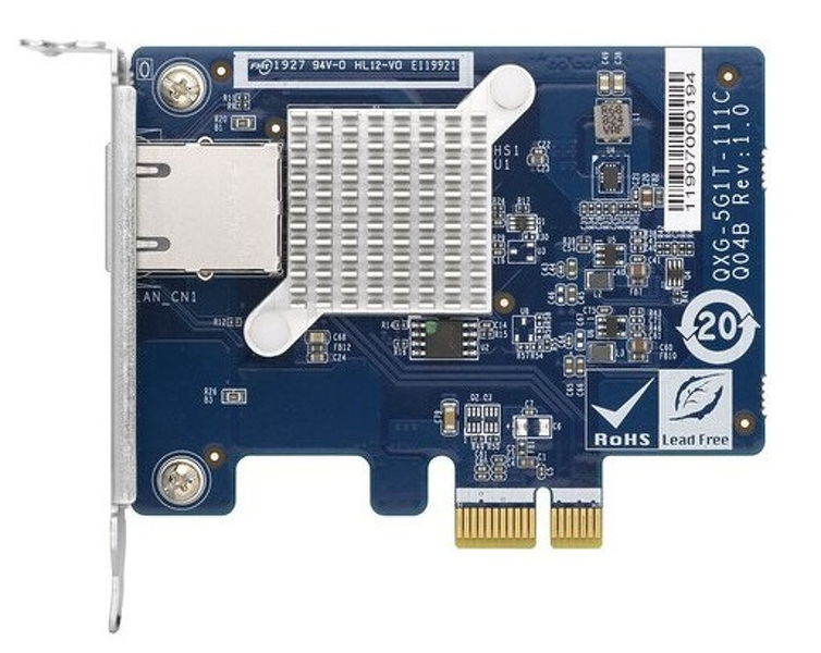 Zdjęcie produktu: Qnap QXG-5G1T-111C 1 x 5GbE multi-Gig AQC111C
