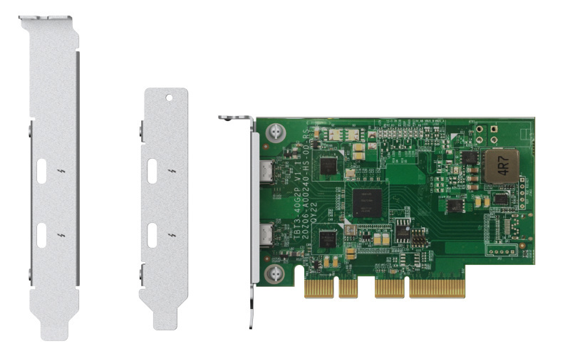 Qnap QXP-T32P Dual-port Thunderbolt 3 expansion card