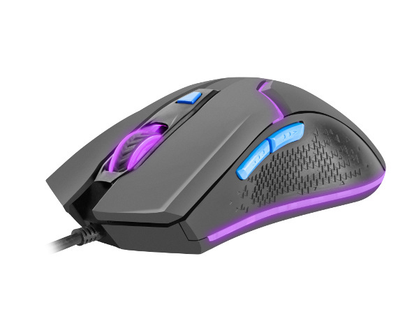 Mysz przewodowa Fury Hunter 2.0 RGB, gamingowa z oprogramowaniem