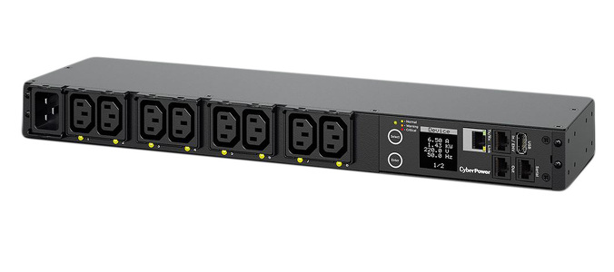 Miniatura produktu: CyberPower PDU41005 (Switched, 8x IEC C13, 16A)
