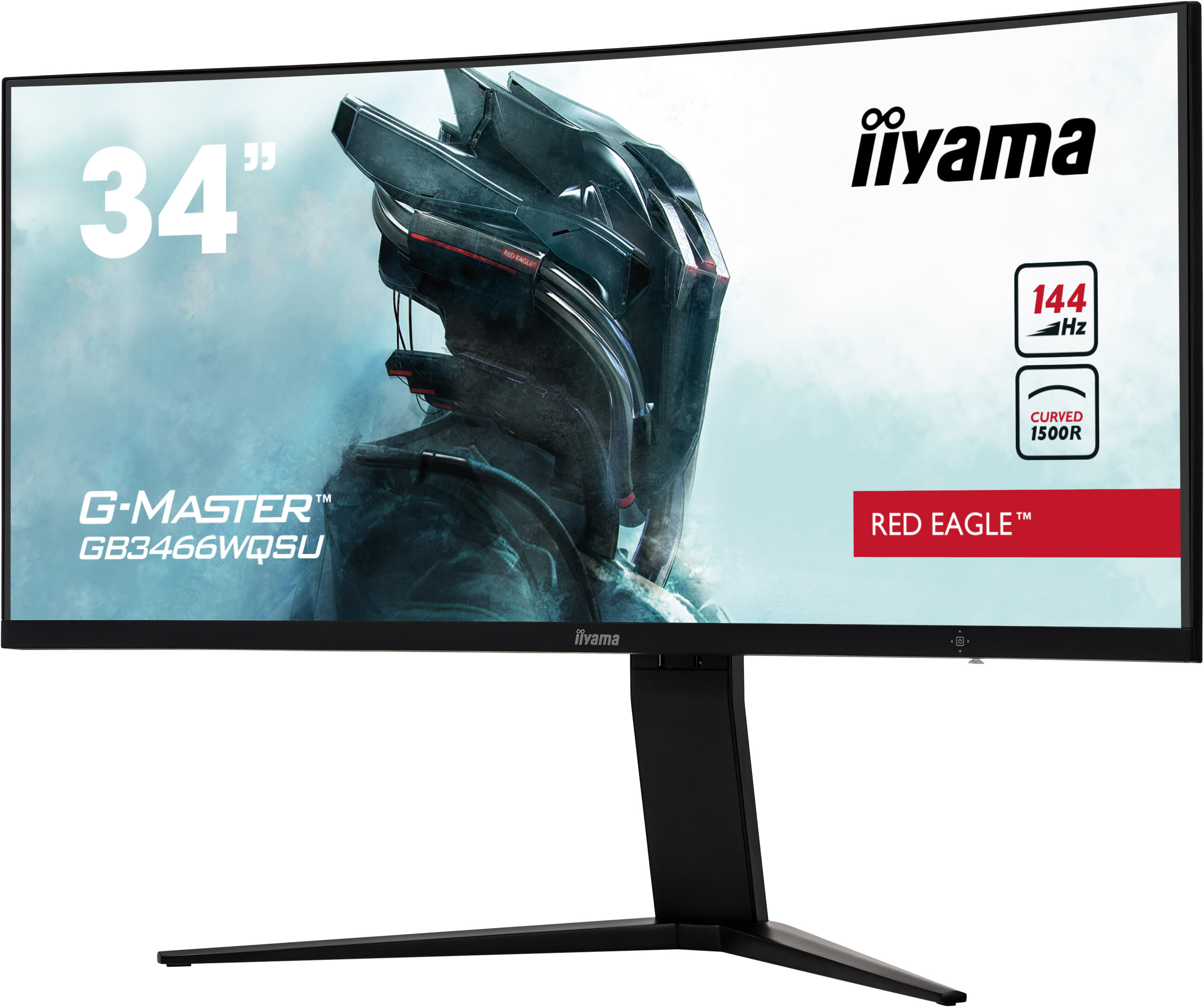 iiyama G-Master GB3466WQSU-B1 Red Eagle 34" UWQHD VA 144Hz 1ms FreeSync - z gwarancją iiyama 3 lata - zero martwych pikseli 30 dni