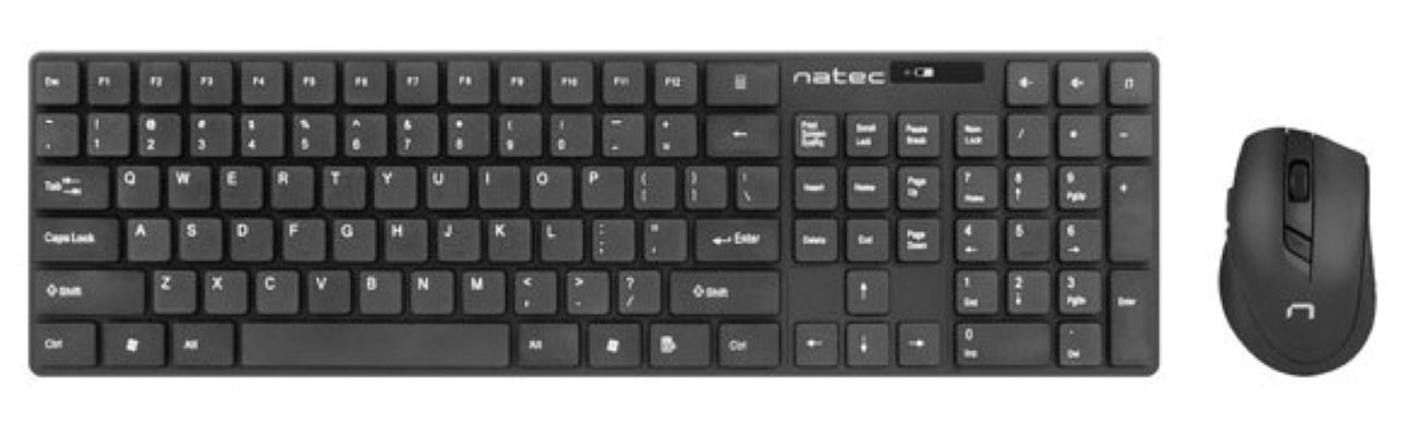 Natec Stingray 2w1 Black (NZB-1440)