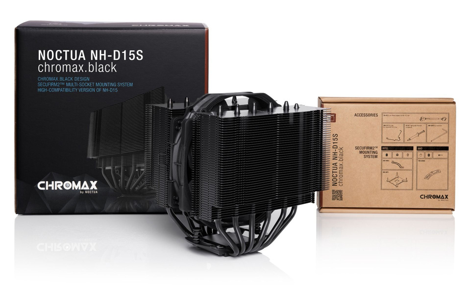 Zdjęcie produktu: Noctua NH-D15S chromax.black (NH-D15S CH.BK)