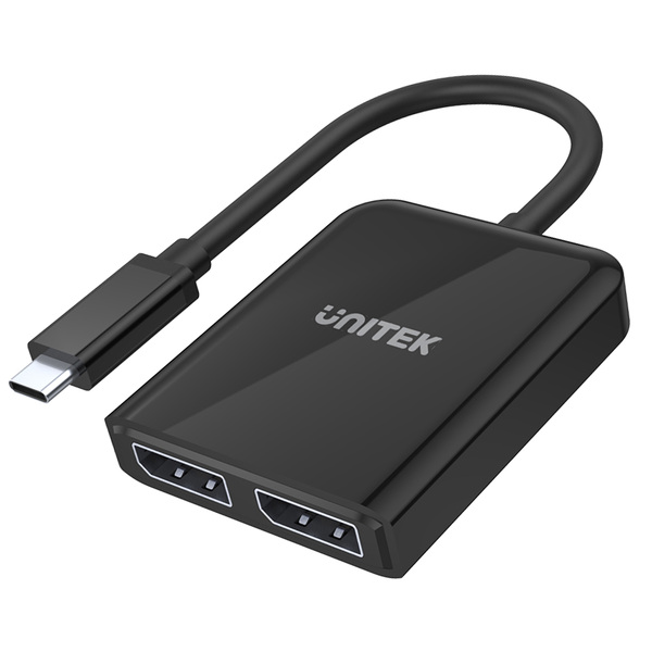 Zdjęcie produktu: Unitek Adapter USB TYP-C - 2xDisplayPort 1.4 8K 60Hz (V1407A) Zdjęcie produktu: Unitek Adapter USB TYP-C - 2xDisplayPort 1.4 8K 60Hz (V1407A)