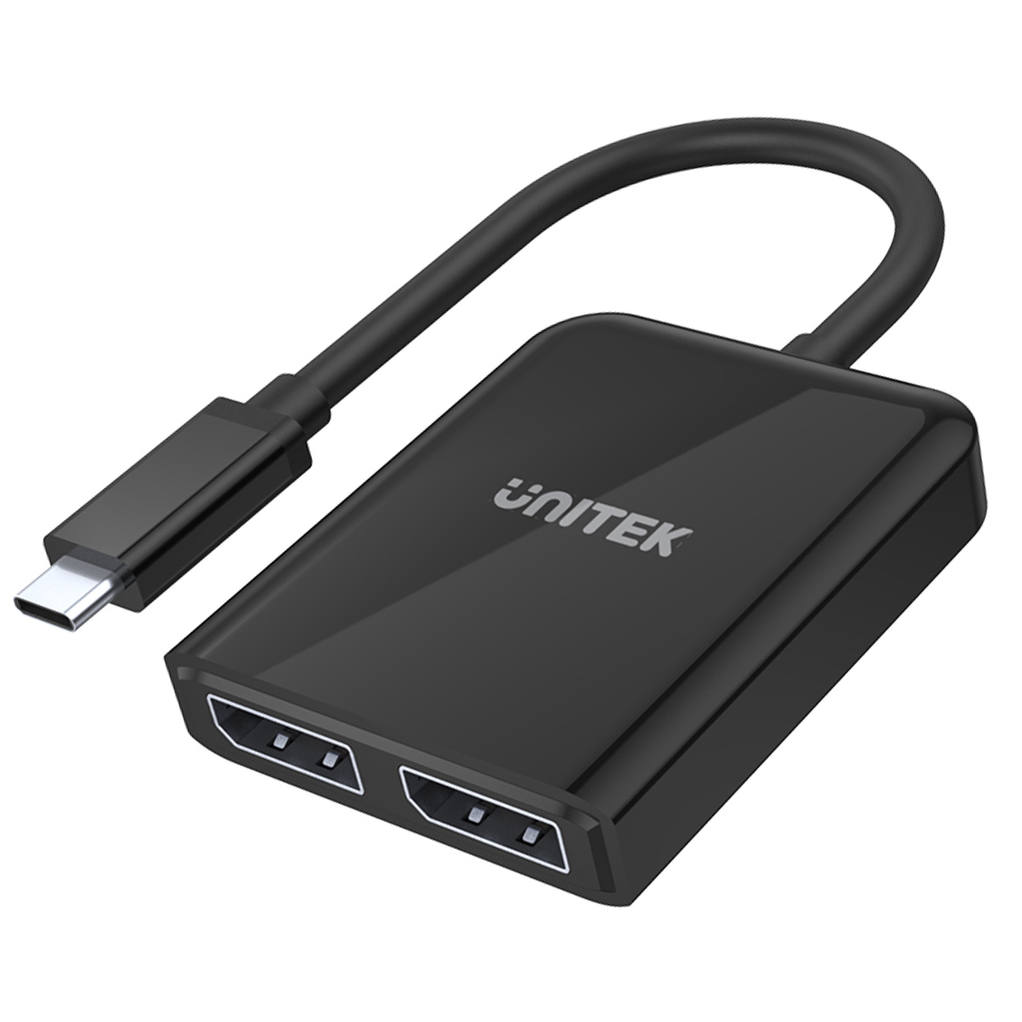 Unitek Adapter USB TYP-C - 2xDisplayPort 1.4 8K 60Hz (V1407A) Unitek Adapter USB TYP-C - 2xDisplayPort 1.4 8K 60Hz (V1407A)