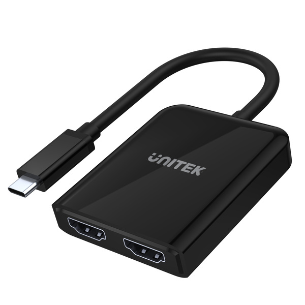 Zdjęcie produktu: Unitek Adapter USB TYP-C - 2xHDMI 2.0a 4K 60Hz (V1408A) Zdjęcie produktu: Unitek Adapter USB TYP-C - 2xHDMI 2.0a 4K 60Hz (V1408A)