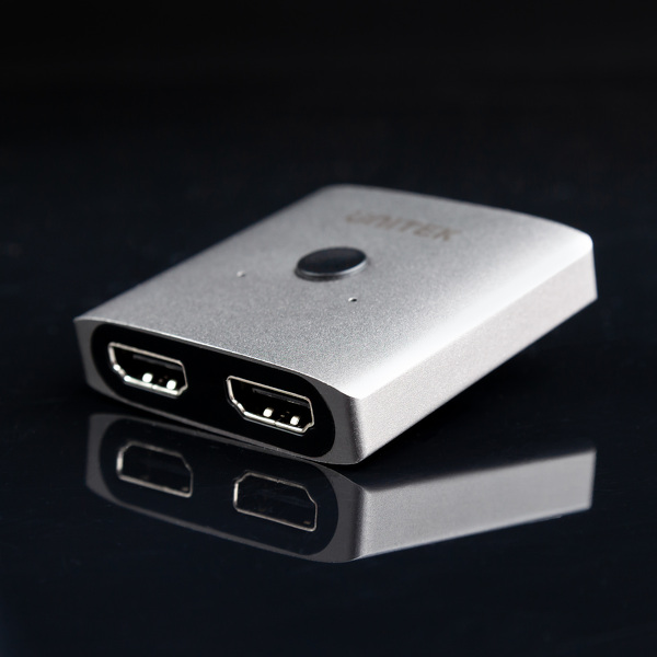 Zdjęcie produktu: Unitek przełącznik HDMI 2.0 (V1127A) 2 na 1 Zdjęcie produktu: Unitek przełącznik HDMI 2.0 (V1127A) 2 na 1