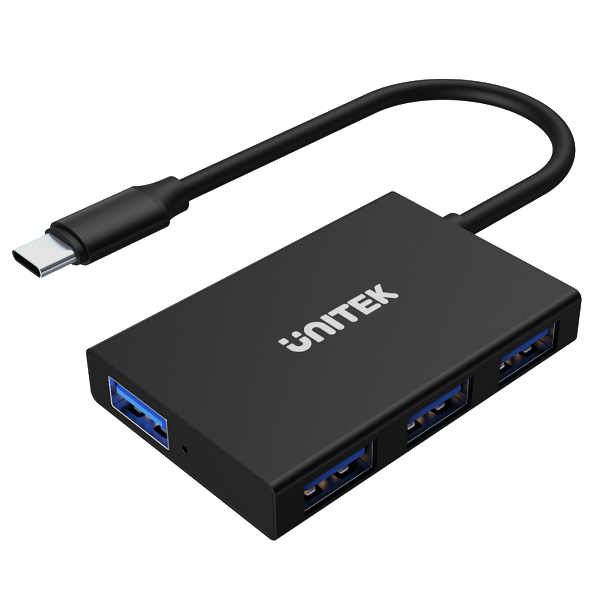 Unitek HUB USB TYP-C 4 x USB 3.0 Slim (H1301A)