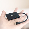 Miniatura zdjęcia: Unitek HUB USB TYP-C 4 x USB 3.0 Slim (H1301A)