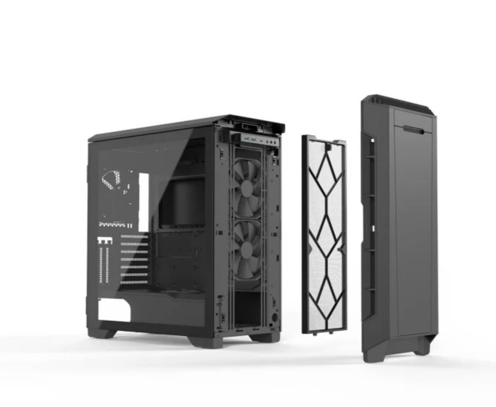 Obudowa do komputera Phanteks Eclipse P600S Silent, Tempered Glass, czarna Obudowa do komputera Phanteks Eclipse P600S Silent, Tempered Glass, czarna