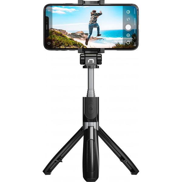 Zdjęcie produktu: Selfie Stick Tripod Bezprzewodowy Natec Alvito BT 4.0 Czarny Zdjęcie produktu: Selfie Stick Tripod Bezprzewodowy Natec Alvito BT 4.0 Czarny