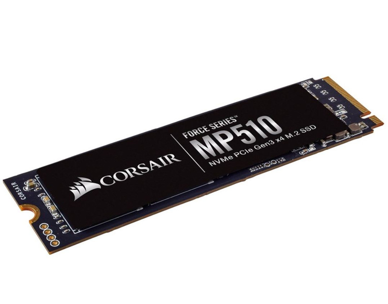 Zdjęcie produktu: Dysk Corsair SSD MP510 960GB M.2 PCIe NVMe Gen3 CSSD-F960GBMP510B