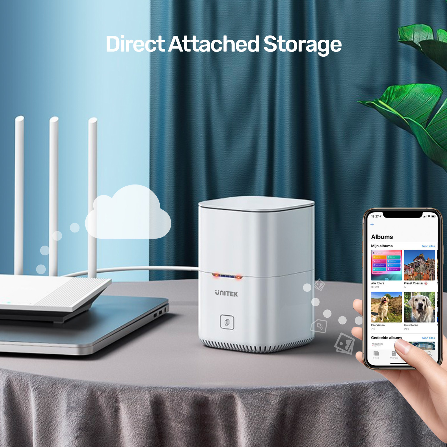 Stacja dokująca na dysk 2 x 2,5" HDD/SSD Unitek USB TYP-C 3.0 24/7 (S1105A)