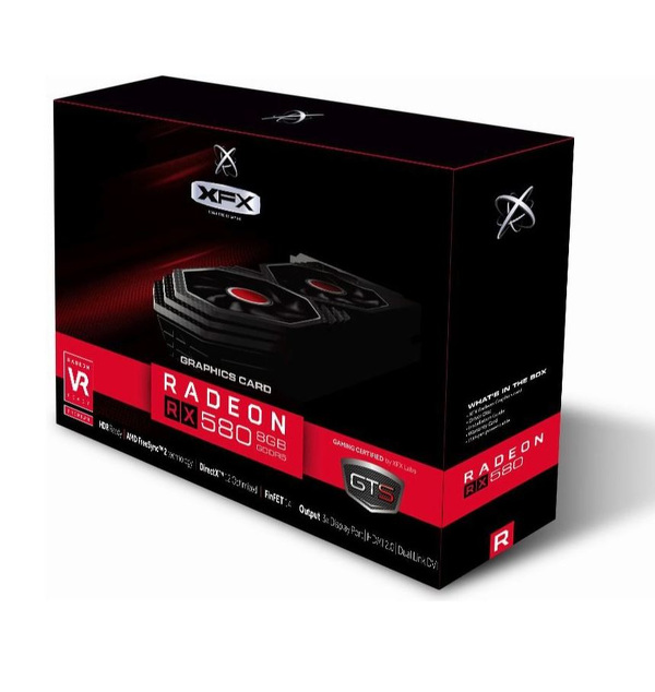 Zdjęcie produktu: XFX Radeon RX 580 GTS XXX OC 8GB 256bit PCI-E DDR5 (RX-580P8DFD6)