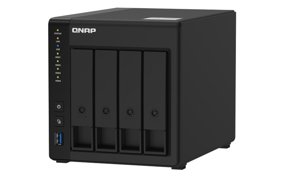Zdjęcie produktu: Serwer plików QNAP TS-451D2-2G rozbudowany do 16G 4-bay, Celeron J4025 dual-core 2.0 /2.9 GHz , 16G RAM DDR4, 2x 1 GbE LAN, 4xUSB 3.2, 1xHDMI. Zdjęcie produktu: Serwer plików QNAP TS-451D2-2G rozbudowany do 16G 4-bay, Celeron J4025 dual-core 2.0 /2.9 GHz , 16G RAM DDR4, 2x 1 GbE LAN, 4xUSB 3.2, 1xHDMI.