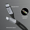 Miniatura zdjęcia: Unitek Przewód USB Typ-C do USB Typ-C 1m 10Gbps 4K 60Hz 20V/5A (C14082ABK) Miniatura zdjęcia: Unitek Przewód USB Typ-C do USB Typ-C 1m 10Gbps 4K 60Hz 20V/5A (C14082ABK)