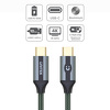Miniatura zdjęcia: Unitek Przewód USB Typ-C do USB Typ-C 10Gbps 4K 60Hz 20V/5A oplot (C14079GN) Miniatura zdjęcia: Unitek Przewód USB Typ-C do USB Typ-C 10Gbps 4K 60Hz 20V/5A oplot (C14079GN)