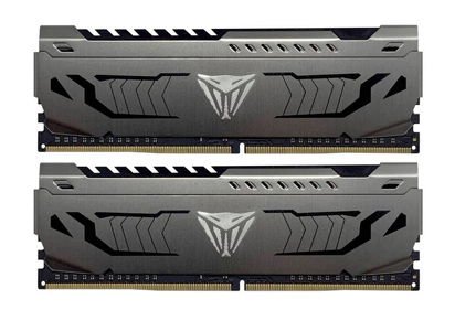 Miniatura produktu: Pamięć Patriot Viper Steel DDR4 16GB (2x8GB) 3733MHz CL17 PVS416G373C7K