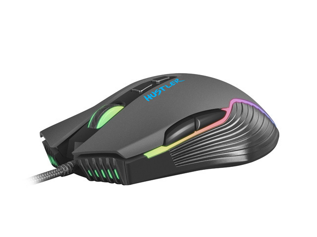 Mysz Fury Hustler, gamingowa z oprogramowaniem, podświetlenie RGB