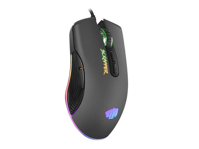 Mysz Fury Scrapper, gamingowa z oprogramowaniem, podświetlenie RGB