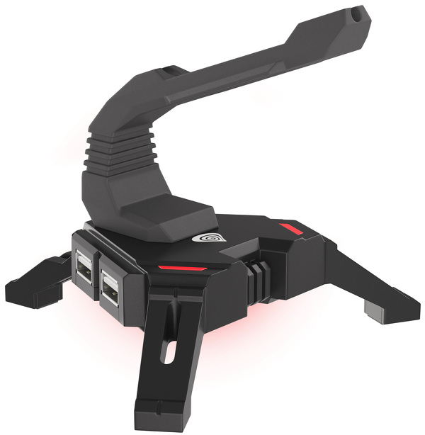 Zdjęcie produktu: Uchwyt na kabel myszy Mouse Bungee Genesis Vanad 300 HUB USB 2.0 Zdjęcie produktu: Uchwyt na kabel myszy Mouse Bungee Genesis Vanad 300 HUB USB 2.0