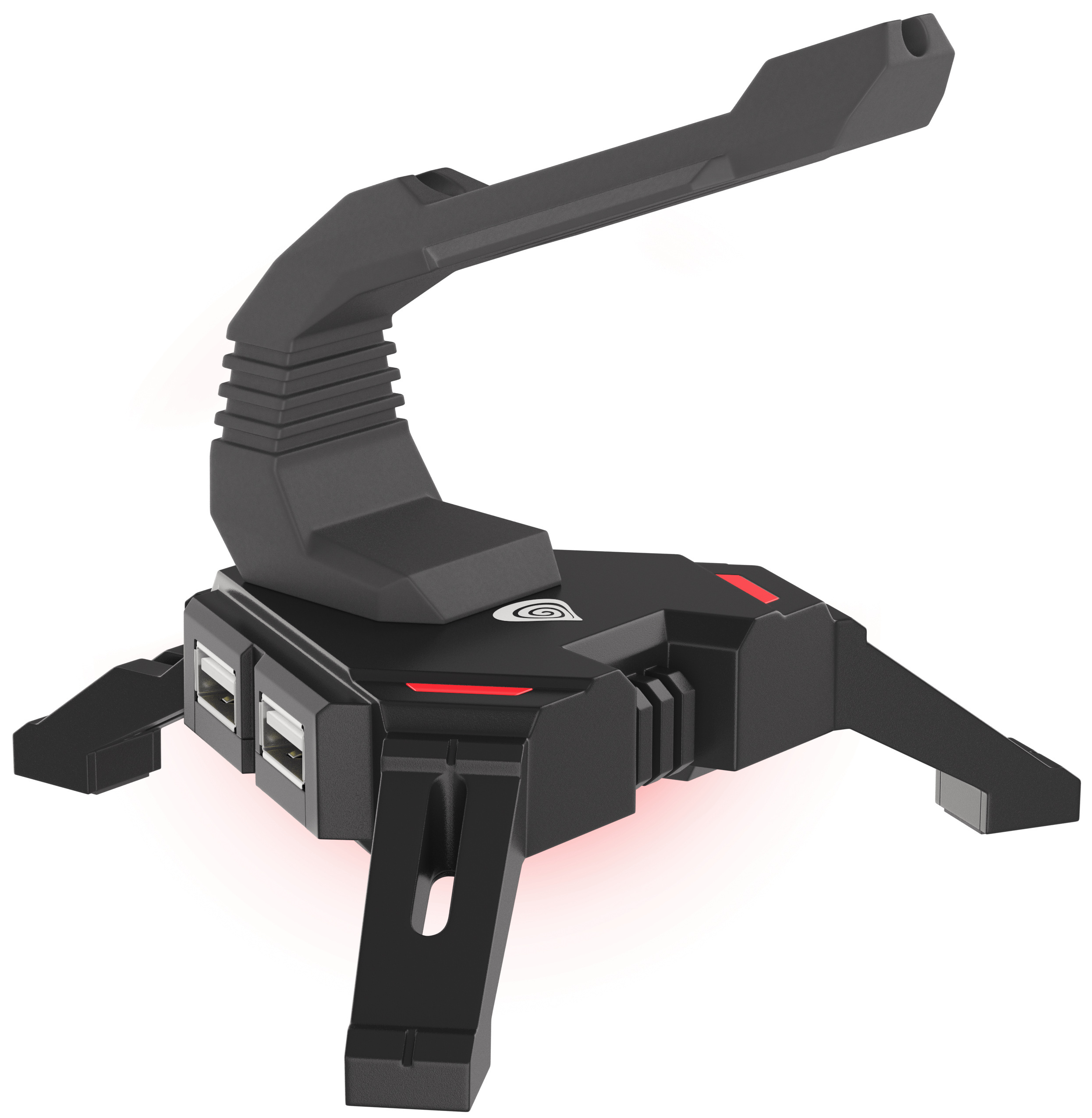 Uchwyt na kabel myszy Mouse Bungee Genesis Vanad 300 HUB USB 2.0 Uchwyt na kabel myszy Mouse Bungee Genesis Vanad 300 HUB USB 2.0