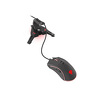 Miniatura zdjęcia: Uchwyt na kabel myszy Mouse Bungee Genesis Vanad 300 HUB USB 2.0 Miniatura zdjęcia: Uchwyt na kabel myszy Mouse Bungee Genesis Vanad 300 HUB USB 2.0