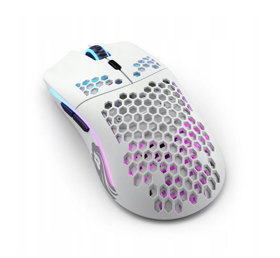 Mysz gamingowa Glorious Model O Wireless, biała matowa