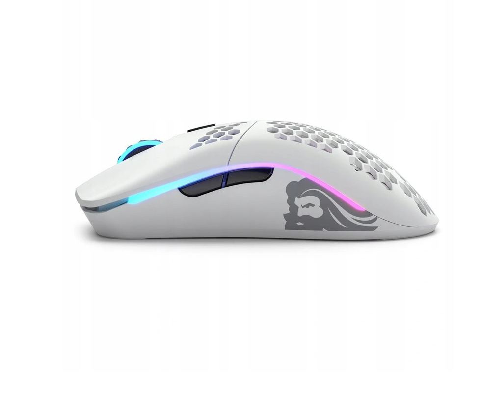 Mysz gamingowa Glorious Model O Wireless, biała matowa