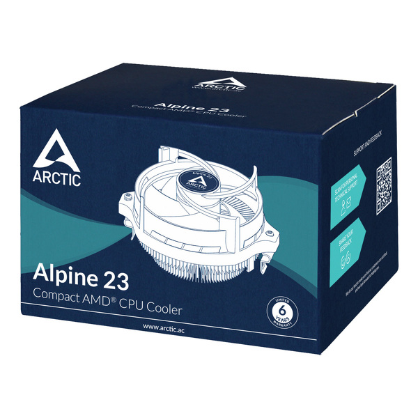 Zdjęcie produktu: Chłodzenie procesora Arctic Alpine 23 Zdjęcie produktu: Chłodzenie procesora Arctic Alpine 23