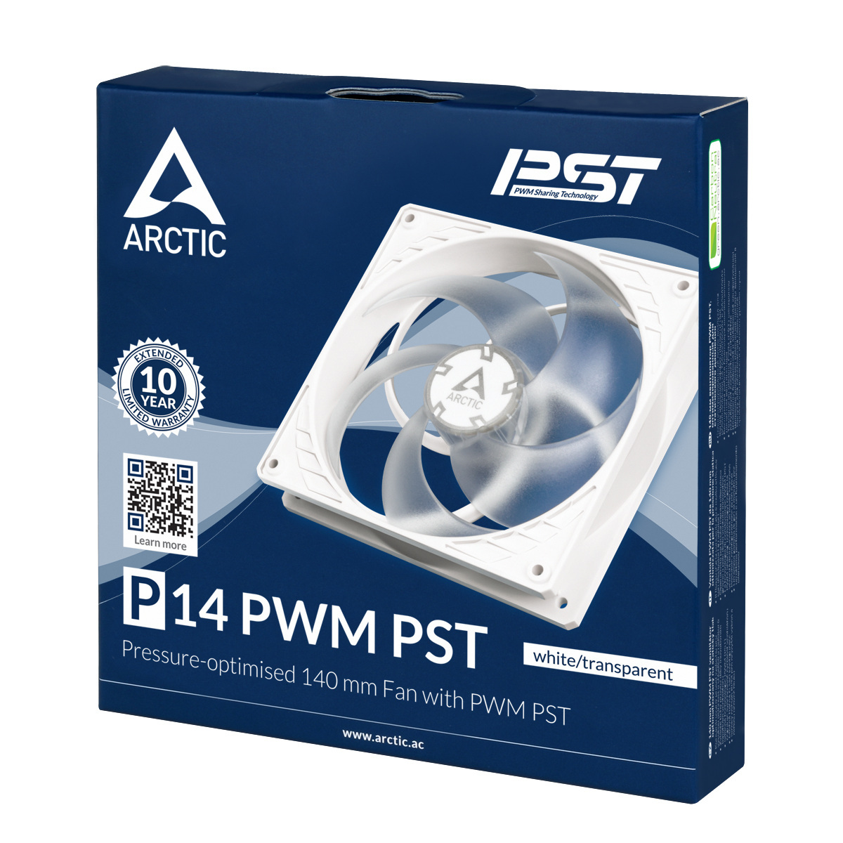 Wentylator Arctic P14 PWM PST Transparent 140mm Wentylator Arctic P14 PWM PST Transparent 140mm