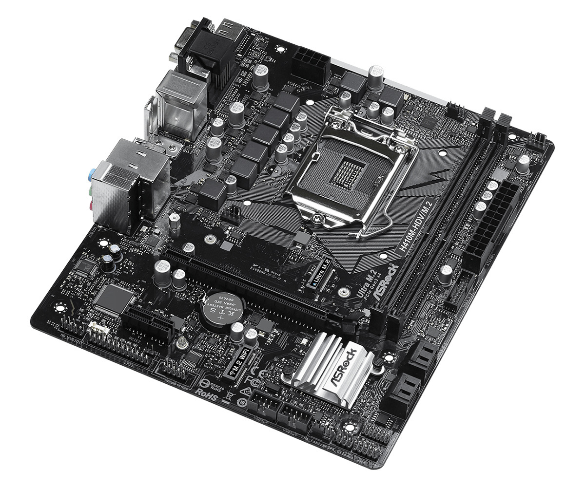 Płyta główna ASRock H410M-HDV/M.2 DDR4 LGA1200