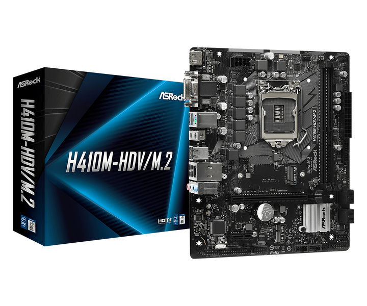Zdjęcie produktu: Płyta główna ASRock H410M-HDV/M.2 DDR4 LGA1200