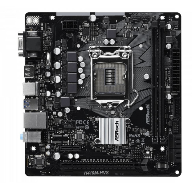 Zdjęcie produktu: Płyta główna ASRock H410M-HVS DDR4 LGA1200 Zdjęcie produktu: Płyta główna ASRock H410M-HVS DDR4 LGA1200