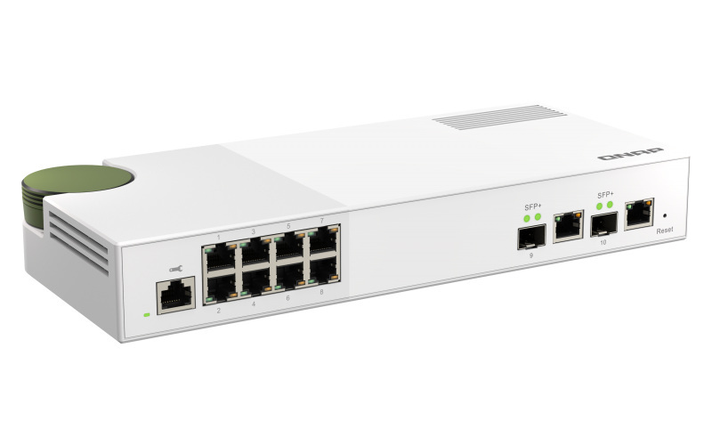 Qnap QSW-M2108-2C 10-portowy przełącznik 2x 10GbE SFP+