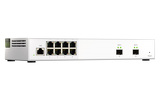 Miniatura zdjęcia: Qnap QSW-M2108-2S 10-portowy przełącznik 2x 10GbE SFP+