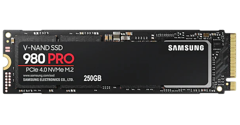 Dysk Samsung SSD 980 PRO MZ-V8P250BW 250GB M.2 PCIe NVMe Gen4