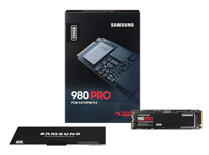 Dysk Samsung SSD 980 PRO MZ-V8P250BW 250GB M.2 PCIe NVMe Gen4