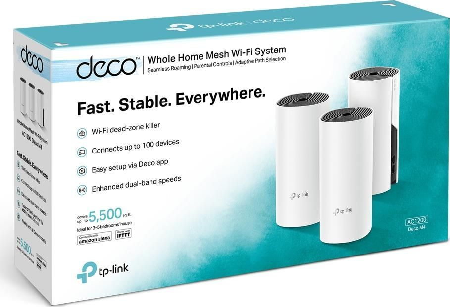 TP-Link Deco Mesh M4 system WiFi router AC1200 (3 szt.)